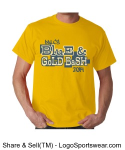 PALCS Blue and Gold Bash 2014 (Gold) Design Zoom